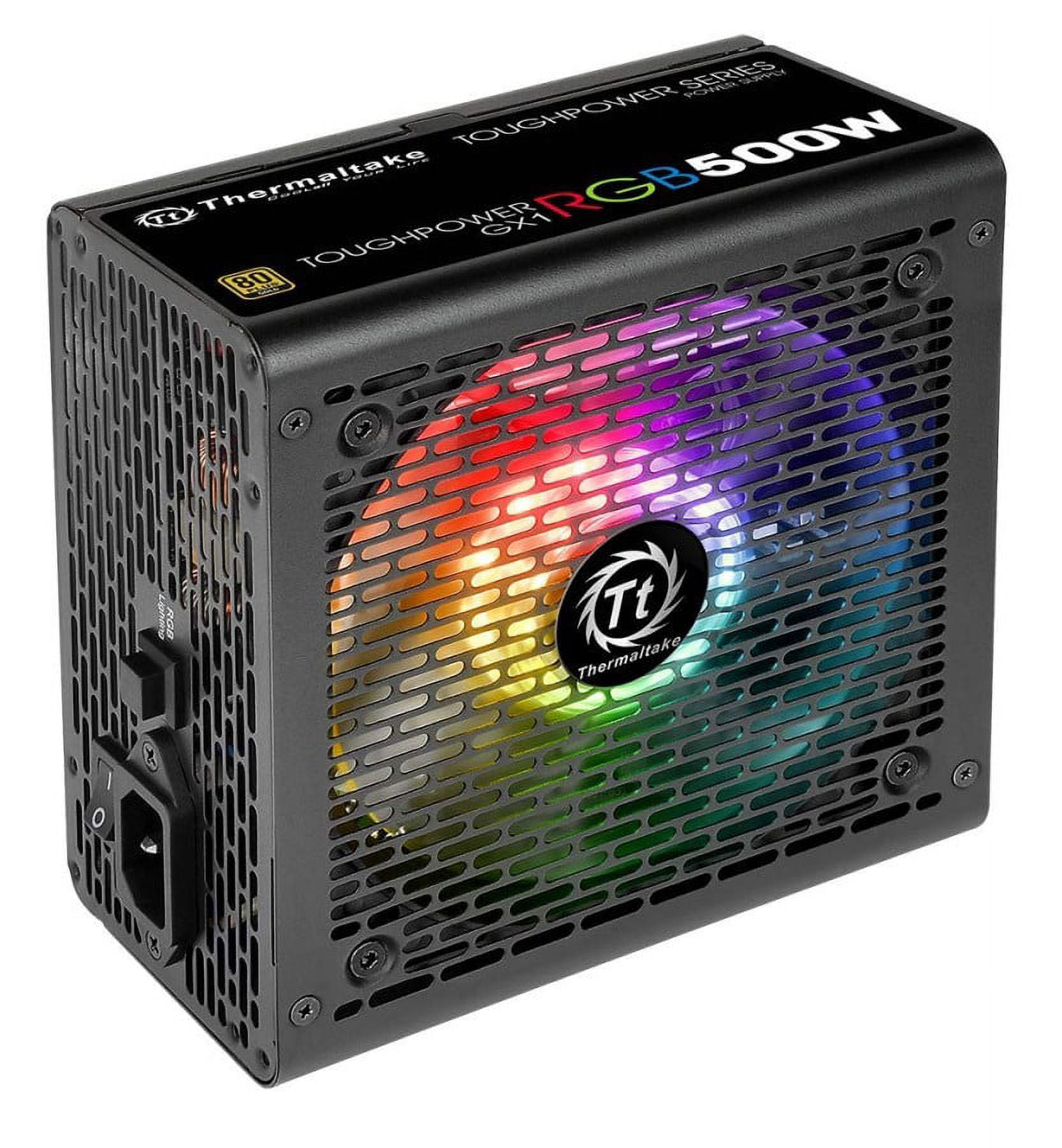 Thermaltake Toughpower GX1 80Plus Gold RGB Power Supply - 500W