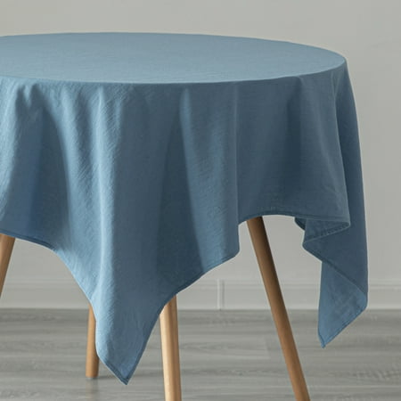 

Deerlux 100 Percent Pure Linen Washable Tablecloth Solid Color