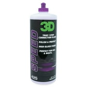 3D Speed Car Polish & Wax - 32oz - All-in-One Scratch Remover & Swirl Correction with Wax Protection