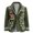 Army Green #40, variant on DORKASM Mens Christmas Blazer Long Sleeve Ornament Print Jackets Lapel Holiday Gift Jacket Fall Winter Going Out Gingerbread Man Print Coats Gray M
