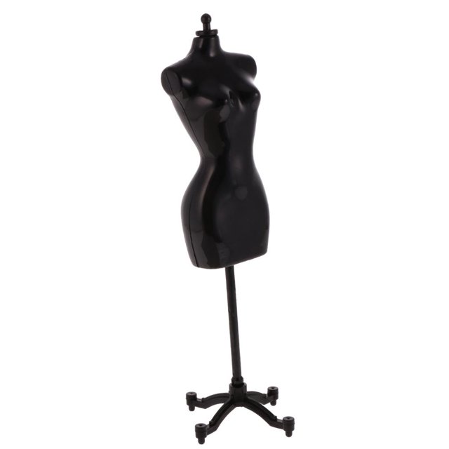 Soporte de Exhibición de 8 '' para Vestido, Ropa, Vestido, Modelo de Maniquí, Negro Zulema Soporte para pantalla