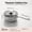 multicolor-1B, variant on MMJ Titanium Saucepan with Lid No Coating Non Stick 5 Layer Base Induction Gas Electric Ceramic Cooktop Safe Healthy