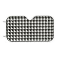 thumbnail image 7 of Goofa Houndstooth Black And White Printed Car Windshield Sunshade,Foldable Reflective Sun Visor,UV Protection Heat Blocker Sunshade,Car Cooling Accessory-, 7 of 7