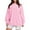 Light Pink, variant on YIWULA Sweatshirts for Women Oversized Mock Neck Long Sleeve Fleece Pullover Tops Fall Trendy Casual Soft Sweatshirt(M,Light Pink)