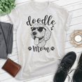 thumbnail image 2 of Doodle Mom T-shirt, Unisex Women's Shirt, Golden Doodle Owner, Best Dog Mom Gift, Heather Ash, XX-Large, 2 of 6