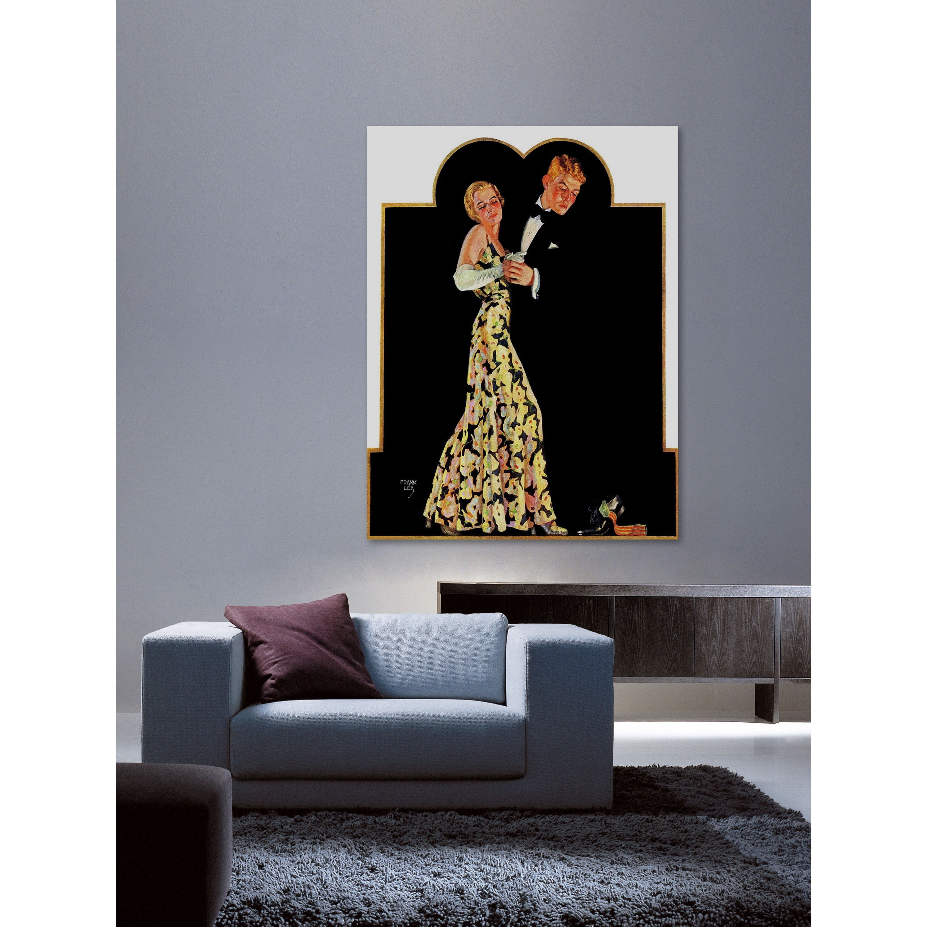 Marmont Hill "Lost Suspender" by Frank Lea Painting Print on Canvas