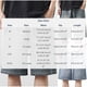 thumbnail image 3 of Ceisia Men's Relaxed Fit Straight Leg Denim Shorts Drawstring Elastic Waist 5-Pocket Jean Shorts Gift, 3 of 7