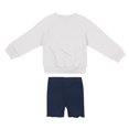 thumbnail image 2 of Girls Toddler Colosseum  White/Navy Penn State Nittany Lions Beta Fleece Sweatshirt and Shorts Set, 2 of 2