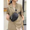 thumbnail image 4 of LHSHID Women Fashion Crossbody Bags Skin-Friendly Saddle Bag Breathable Leisure Chest Bag, 4 of 6