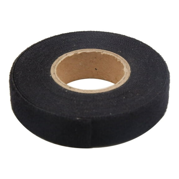 Unique Bargains Tape Roll Velvet Cloth Self Adhesive Black for Car Door Rear Trunk 1PC
