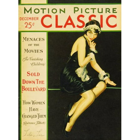 Lila Lee Poster Movie Magazine Cover 1920's 11x17, Approx. Size: 11 x 17 Inches - 28cm x 44cm By Pop Culture