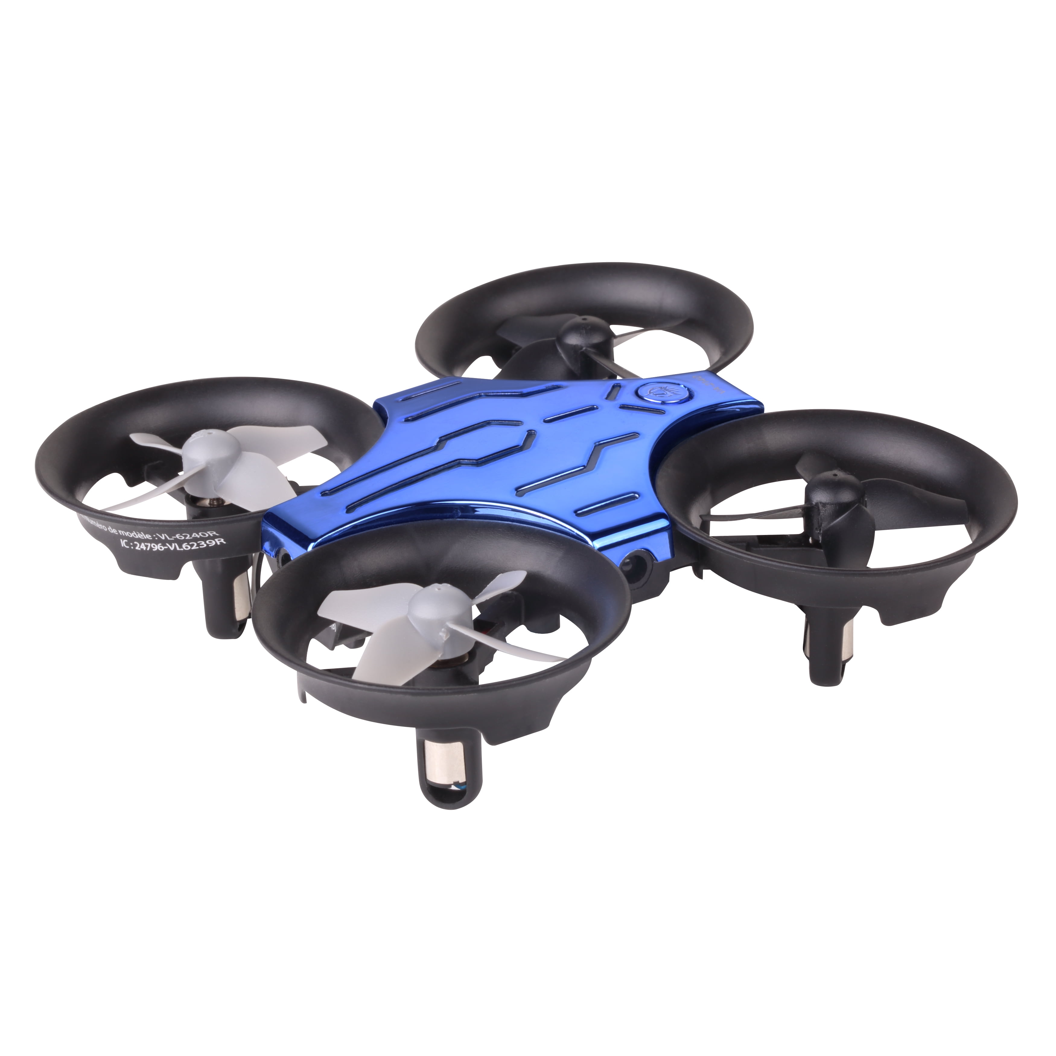 Voyage Aeronautics VA-2140 Ducted Fan Aerial Drone-Hand Gesture- Blue Color, Size 3.75 inches