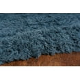 thumbnail image 2 of New Flokati 1400gr 2'4" x 4'8" Accent Rug, Denim Blue, 2 of 5