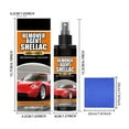 thumbnail image 4 of Car Surface Cleaning Spray | Multi-Functional Stain Remover for Oil, Tree Sap, Bug, Tar – Safe for Paint & Glass | Fast-Acting Formula for Mirrors, Windshield, Exterior | 120ml | Easy Spray & Wipe, 4 of 8