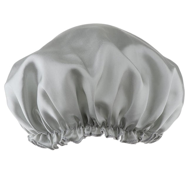 Gorro de Sólid Mujer, Gorro de Noche para Dormir, Cubierta para Cabeza, Sombrero anda Elástica - Pta Baoblaze Gorro de dormir de satén de seda