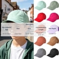 thumbnail image 3 of QSAWXQZ Kids' Adjustable Baseball Cap Soft Boy Girl Hollow Out Breathable Sun Hat 10-16 Years, 3 of 4