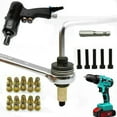thumbnail image 3 of TIERPOP Small Manual Rivets Nut Tool Steel Hand Rivets Nut Installer Simple to Operate for Home Repair & Metalwork, 3 of 14