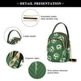 thumbnail image 4 of joogoo Women Football Soccer Ball Chain Crossbody Bags Shoulder Handbag Phone Purse, 4 of 5