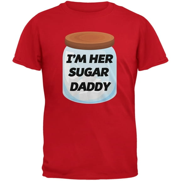 I'm Her Sugar Daddy Red Adult T-Shirt - 2X-Large
