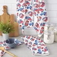thumbnail image 3 of Patriot Independence Day Kitchen Towels, Absorbent Dish Cloths Hand Towels for Bathroom, July 4th American Flag Colorful Gnomes Decorative Dish Towels Tea Towels Bar Towels 18"x28", 2 Pack, 3 of 6