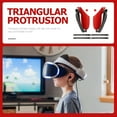 thumbnail image 3 of STRANDCHIC 2 Handle Sleeve Touch Controller Grip Cover 1 Set Red Silicone Protective for VR Enthusiasts 13.8x5x4cm, 3 of 8