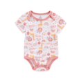 thumbnail image 6 of Falianni Baby Boy Girl Cotton Short Sleeve Bodysuits,4-Pack,Sizes 0-12M, 6 of 11