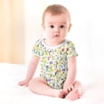 thumbnail image 3 of Colorful Daffodil Flowers Baby Bodysuit Boy Girl Outfit Gifts Boho Floral Leaves Newborn Infant Onesie Bodysuit Wildflowers Rompers, 3 of 7