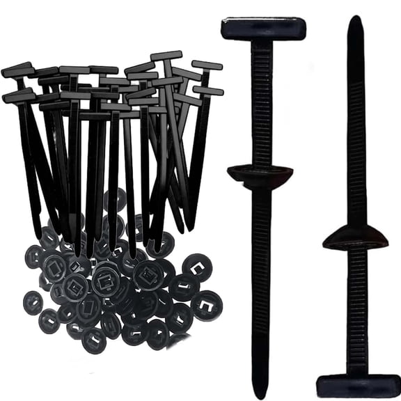 Nylon Universal Cable Tie Buckle,Heavy Duty Self-Locking Nylon Zip Ties Holder, New Multifunctional Cable Tie Buckle for Car Daily Repair