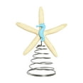 thumbnail image 2 of Event & Party Supplies,Natural Christmas Tree Topper 8.7'' Beach Christmas Tree Topper Decoration Rustic Large Treetop Ornaments For Xmas Holiday Indoor Decor(Blue Chic Style), 2 of 9