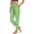 thumbnail image 2 of Flare Leggings, Crossover Yoga Pants with Tummy Control, High-Waisted and Wide Leg, 2 of 7