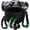 Black, variant on Rhino USA Kinetic Rope Recovery Kit (7/8in x 30ft) - Heavy Duty Offroad Snatch Strap - Includes 2 Soft Shackle (Green)