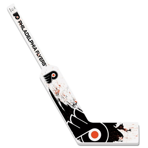 Philadelphia Flyers Goalie Splatter Mini Hockey Stick