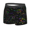 thumbnail image 2 of Bingfone Dinosaur Men'S Underwear - Casual Stretch Boxer Briefs-Medium, 2 of 9