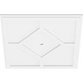 thumbnail image 2 of 26"OD x 1"ID x 9"C x 1"P Embry Architectural Grade PVC Contemporary Ceiling Medallion, 2 of 11