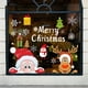 thumbnail image 2 of Pegatinas navideñas para ventanas, decoración navideña, copos de nieve, Papá Noel, reno, calcomanías para ventanas de vidrio, decoraciones navideñas, 2 of 5