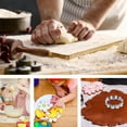 thumbnail image 4 of Spring Easter Cookie Cutters-Egg Carrot Bunny Face Flower Duck Butterfly Sheep, 4 of 6