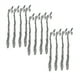 thumbnail image 1 of Bookmark Vintage Joyería DIY Haciendo Hook Office Decoración Colgantes Crafting Accesorios Niños Estudiantes Regalos Antigua Plata 12 Paquetes Methold HA010754-01B, 1 of 7