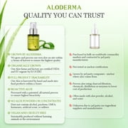 Aloderma Firming Face Serum with 63% Organic Aloe Vera, Plumping Serum for Face with Hyaluronic Acid, Aloe Facial Firming Serum to Diminish the Appearance of Fine Lines, Wrinkles, Natural Serum