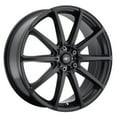 thumbnail image 2 of 18x7.5 ICW Racing 215B Banshee Satin Black Wheel 5x100 (42mm), 2 of 2