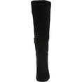thumbnail image 2 of Sam Edelman Women's Leigh Knee High Boots Black Suede 6M, 2 of 6