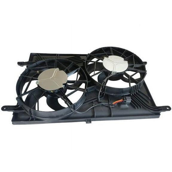 Radiator Fan Assembly - Compatible with 2007 - 2016 GMC Acadia 3.6L V6 2008 2009 2010 2011 2012 2013 2014 2015