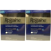 8 Month Supply Men's Rogaine Unscented Foam 5% Minoxidil Hair Regrowth Treatment