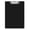 A Black, variant on Dark Blue Clipboard Folder Hard Writing Board Document Clip Holder for Students Office Exam Single Pack School Supply