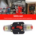 thumbnail image 3 of Disyuntor Restablecimiento automático Coche RV Interruptor de seguro de energía Portafusibles de audio Hugtrwg  Para estrenar, 3 of 7