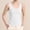 White, variant on IUYRTFE Women's Sleeveless Round Neck Tank Top Stretch Fitted Basic Camisole for Layering and Daily Wear