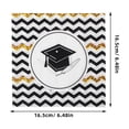 thumbnail image 3 of KAKOWELY 100 servilletas de papel absorbente grueso para fiestas de graduación, ideales para graduaciones de secundaria y universidad en 2025., 3 of 4