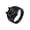 Black, variant on Wilderness Totem Wolf Head Ring for Men Stainless Steel Masculine Statement Silver Size 7