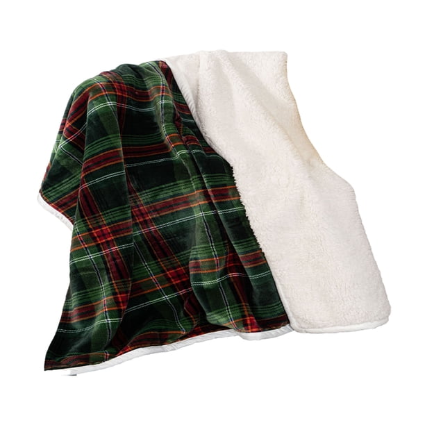 Naiovety Manta acogedora y para sofá, cama, silla, oficina, sofá, Camping, poliéster ligero, fácil cuidado Juegos de cama verde negruzco