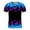 Blue, variant on Fnnxeal Mens Yellow 3D Flame Smoke T-Shirt Short Sleeve Crew Neck Abstract Print Summer Casual Streetwear Tee,Size XL