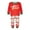 Red Child, variant on Michellecmm Family Matching Christmas Pajamas, Letter Candy Cane Print Long-Sleeved Round Neck Tops Trousers Sleepwear Outfits